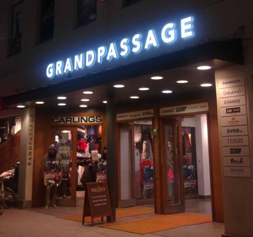 GRAND PASSAGE, Fasadskylt LED, SKYLTiDEAL_1